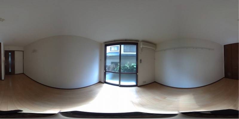 パノラマ画像洋室