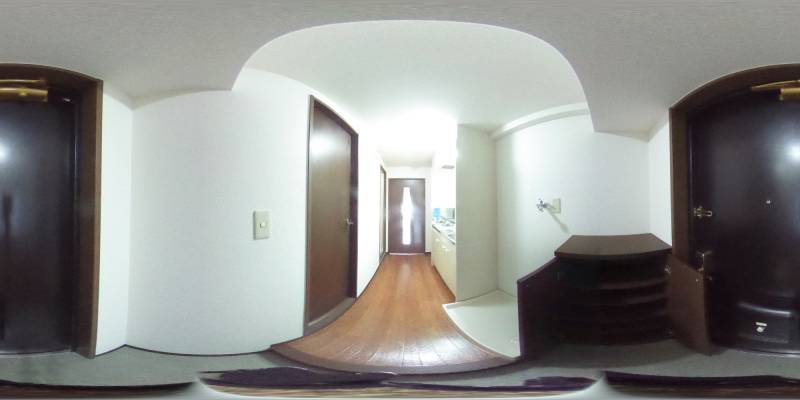 パノラマ画像玄関