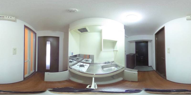 パノラマ画像キッチン