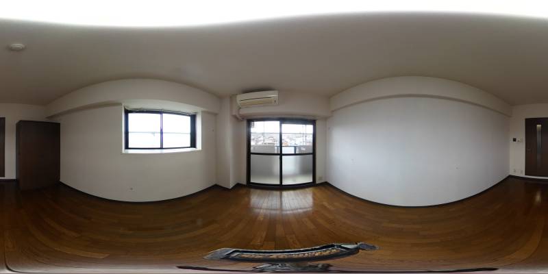 パノラマ画像洋室