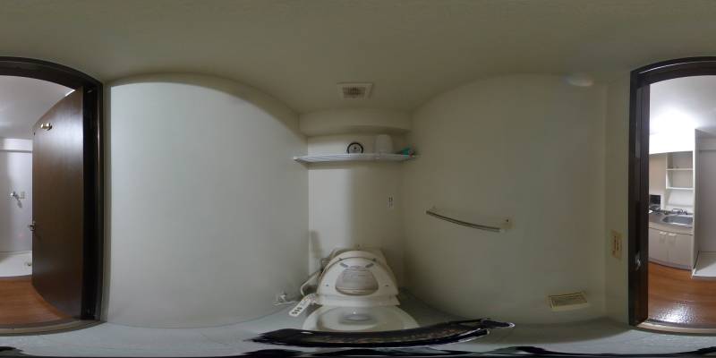 パノラマ画像トイレ