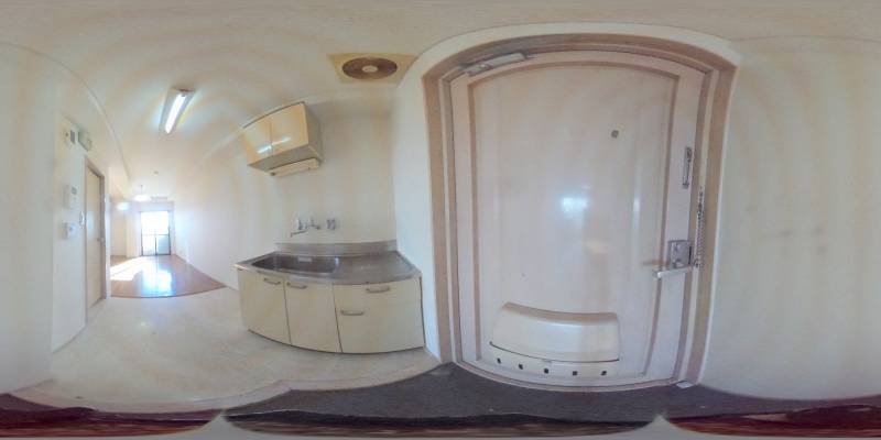 パノラマ画像玄関