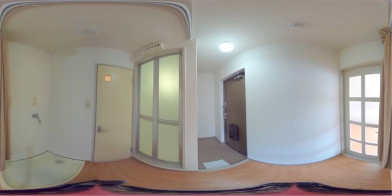 パノラマ画像玄関