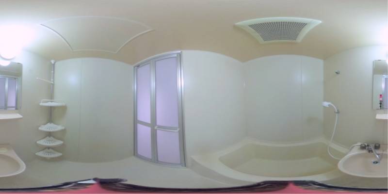 パノラマ画像バスルーム