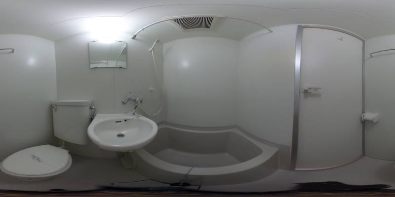 パノラマ画像バスルーム
