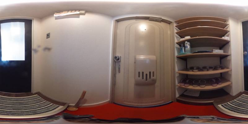 パノラマ画像玄関