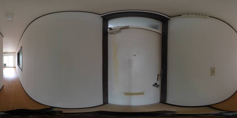 パノラマ画像玄関