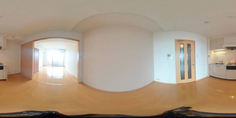 パノラマ画像キッチン