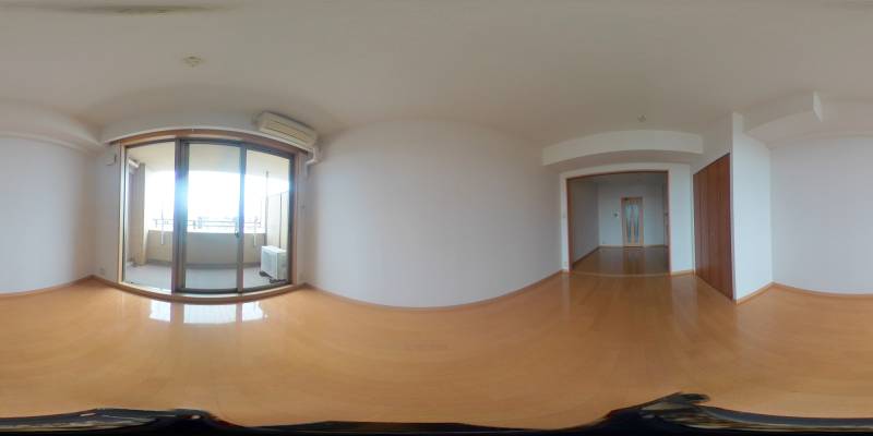 パノラマ画像洋室