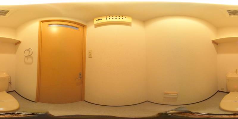 パノラマ画像トイレ