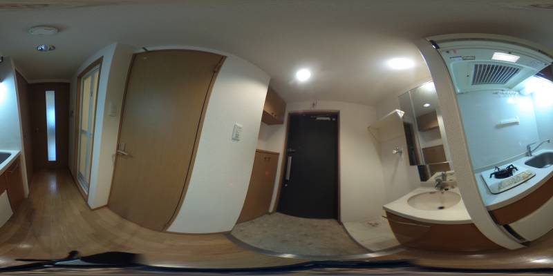 パノラマ画像玄関