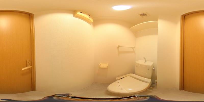 パノラマ画像トイレ