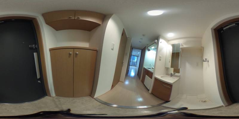 パノラマ画像玄関