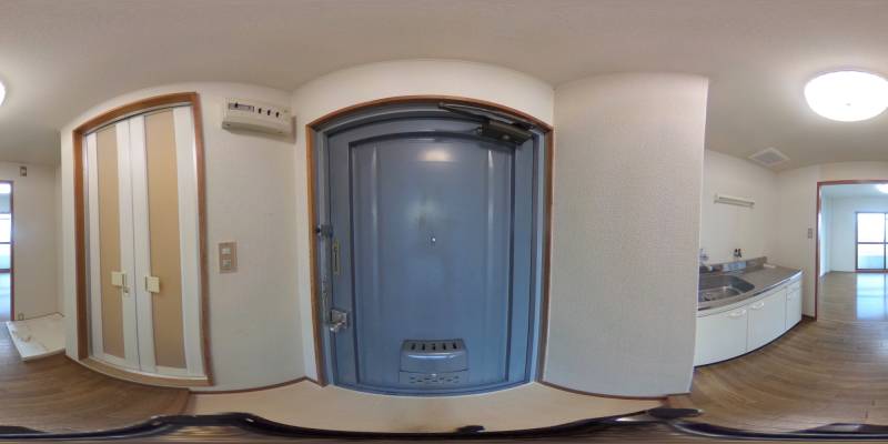 パノラマ画像玄関