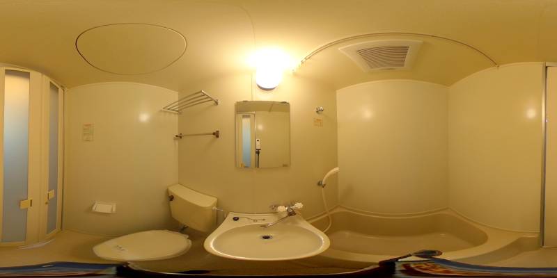 パノラマ画像洗面所