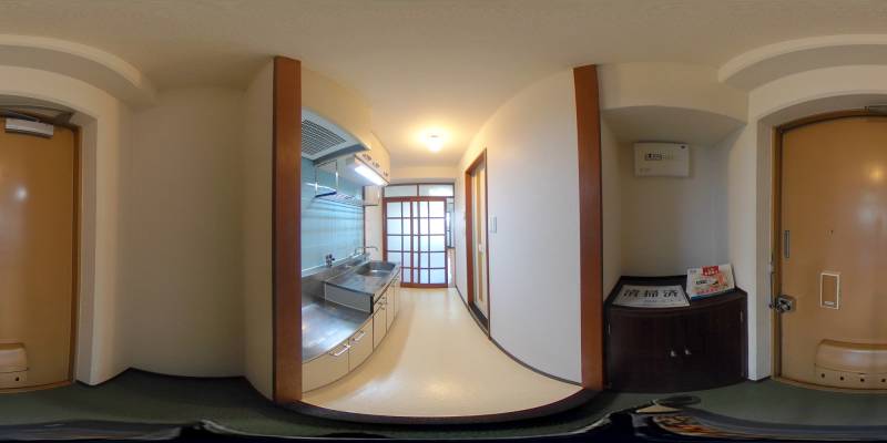 パノラマ画像玄関