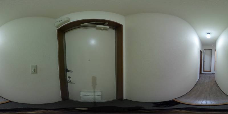 パノラマ画像玄関