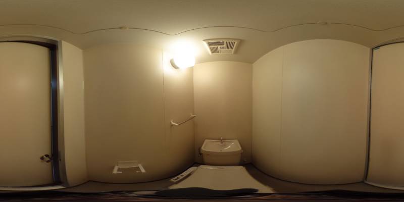 パノラマ画像トイレ