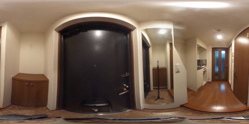 パノラマ画像玄関