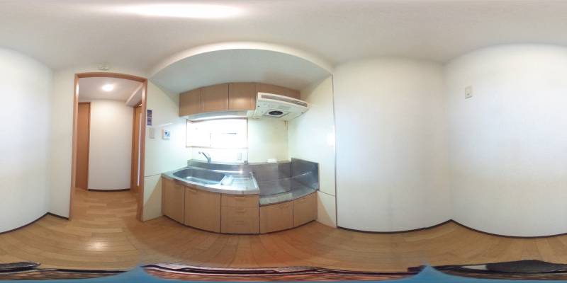 パノラマ画像キッチン