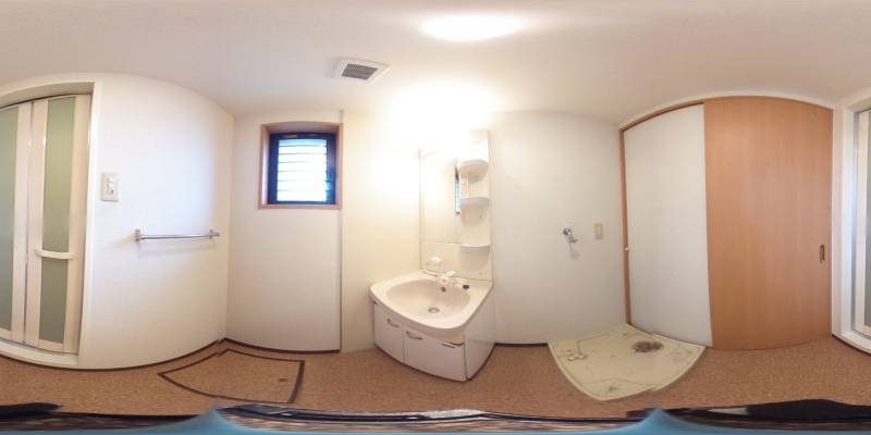 パノラマ画像洗面所