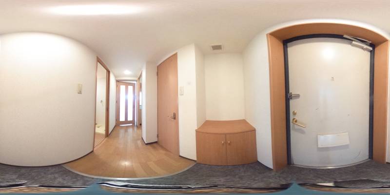 パノラマ画像玄関