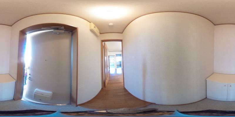 パノラマ画像玄関