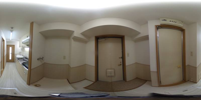 パノラマ画像玄関