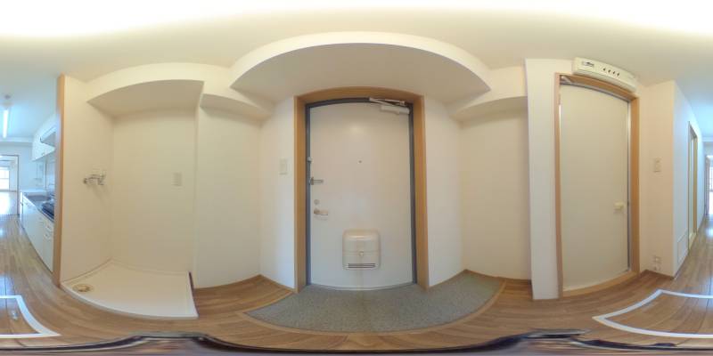 パノラマ画像玄関