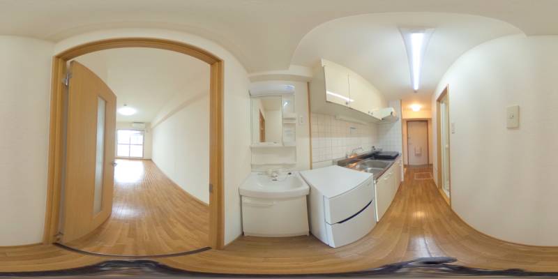 パノラマ画像洗面所