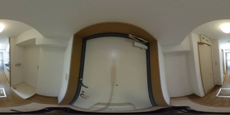 パノラマ画像玄関