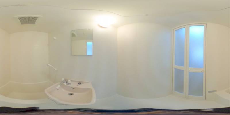 パノラマ画像バスルーム