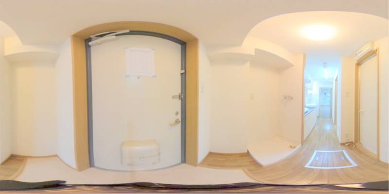 パノラマ画像玄関