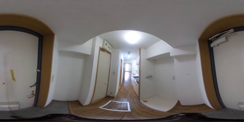 パノラマ画像玄関