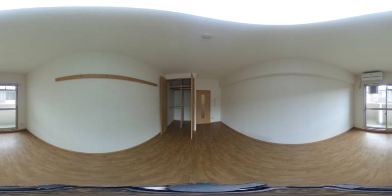 パノラマ画像洋室