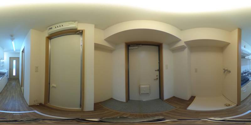 パノラマ画像玄関