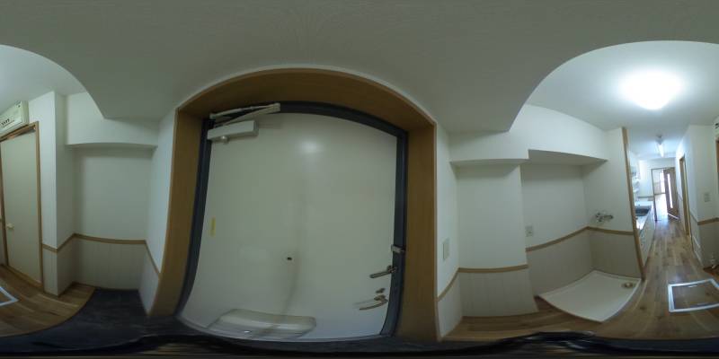 パノラマ画像玄関