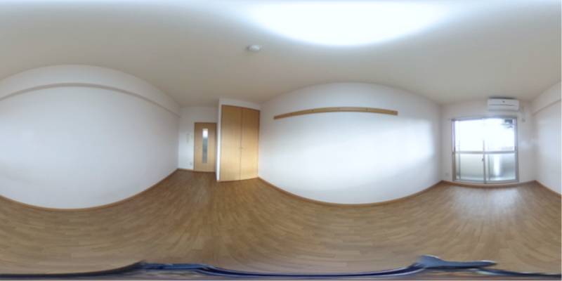 パノラマ画像洋室