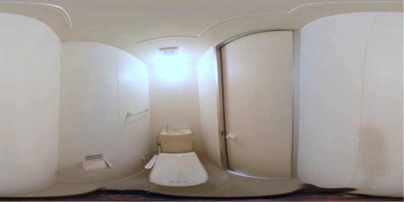 パノラマ画像トイレ