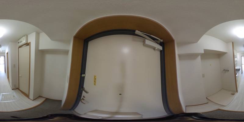 パノラマ画像玄関