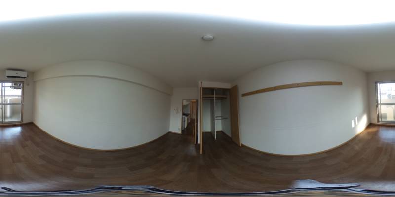パノラマ画像洋室