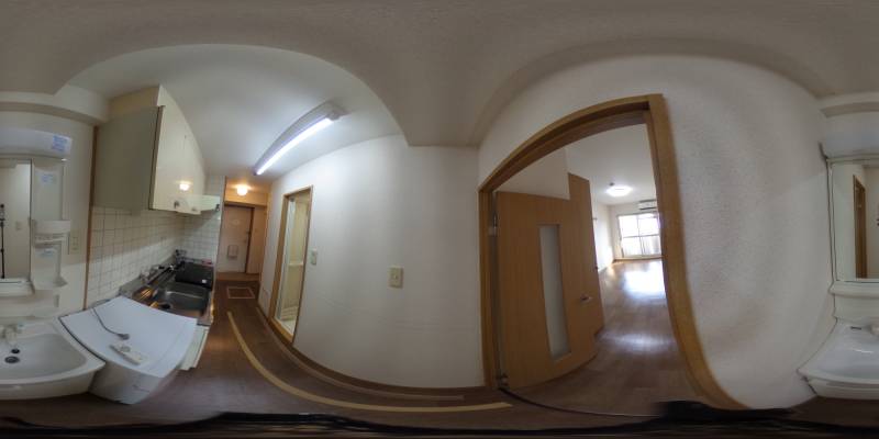 パノラマ画像洗面所