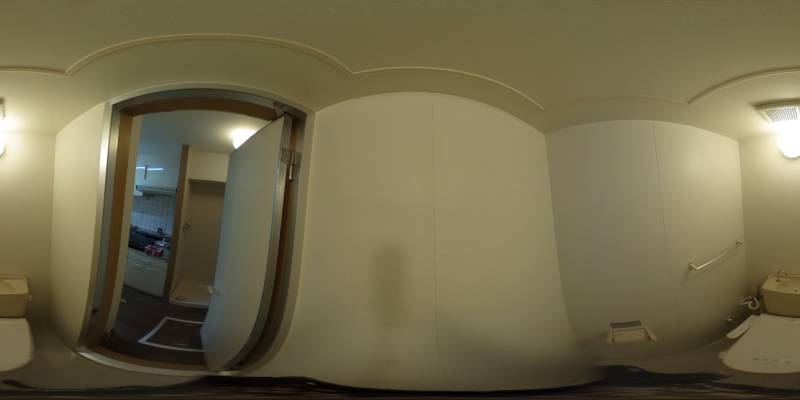 パノラマ画像トイレ