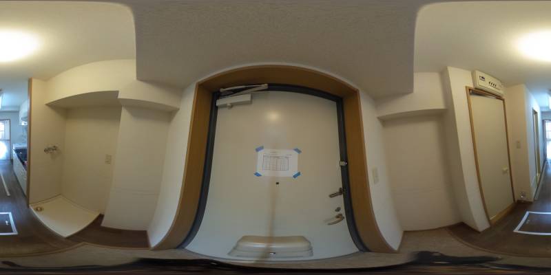 パノラマ画像玄関