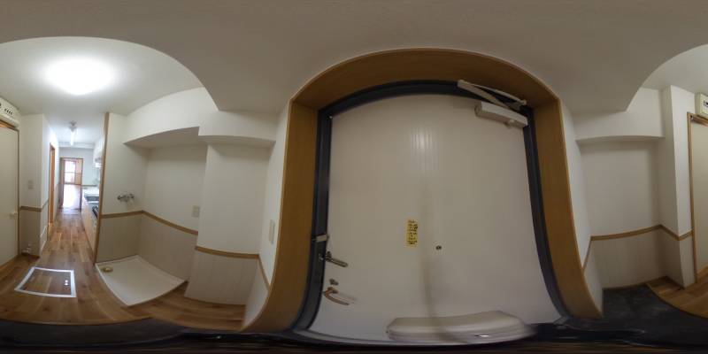 パノラマ画像玄関