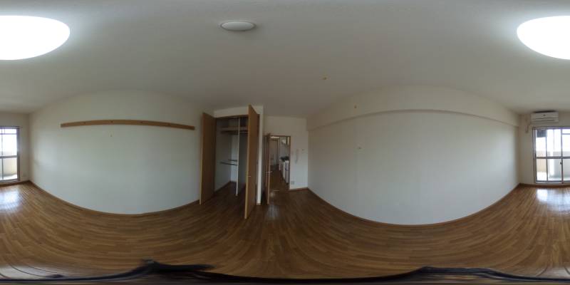 パノラマ画像洋室