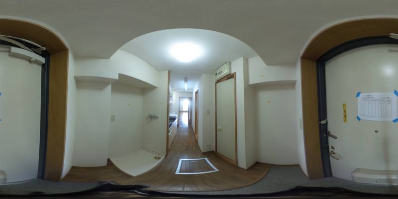 パノラマ画像玄関