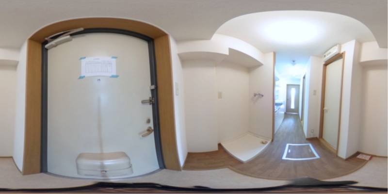 パノラマ画像玄関