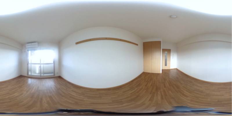 パノラマ画像洋室