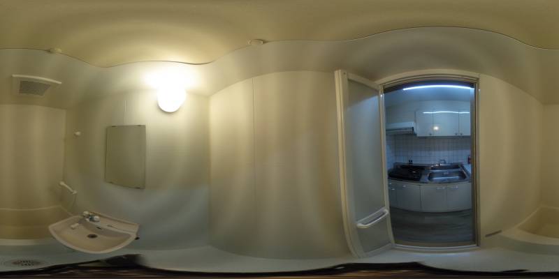 パノラマ画像バスルーム